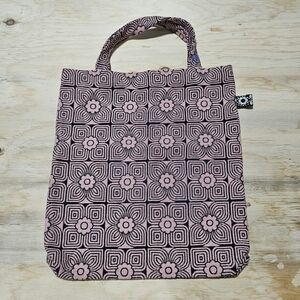 Floral Patterned Pink Tote Bag